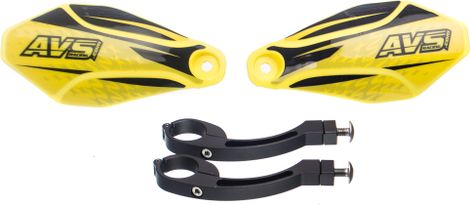 AVS KIT DECO Hand Guard Yellow Black