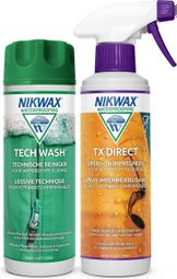 Lessive Tech Wash 300ml et imperméabilisant TX.Direct 300ml Spray-On