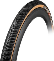 Pneu Gravel Tufo Gravel Speedero HD 700 mm Tubeless Ready Souple Puncture Proof Ply Flancs Beiges