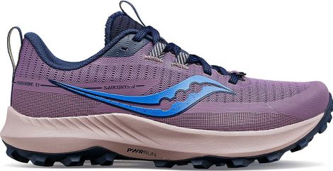 Chaussures de Running Femme Saucony Peregrine 13 Violet Bleu