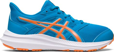 Chaussures Running Asics Jolt 4 GS Bleu Orange Enfant