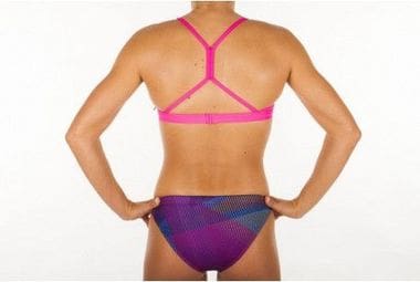 ZEROD CROSSING LINES - Maillot de bain Femme 2 pièces - Haut maillot de bain