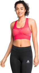 Bralette mediano sin costuras Odlo para mujer rosa