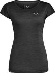 Camiseta de mujer Salewa Puez<p><strong>Melange</strong></p>Dry Negra