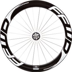 Front Wheel Fast Forward Track F6T Carbon Tubular White