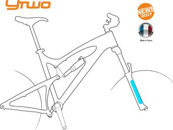 Fork Kit YTWO (2 pezzi) 0.30mm trasparente