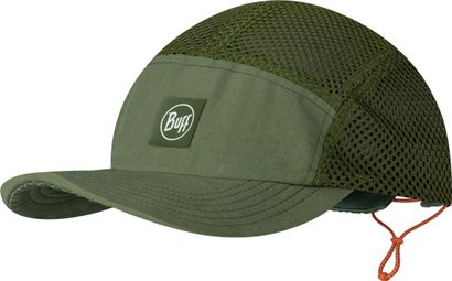 Unisex Buff 5 Panel Air Khaki Cap