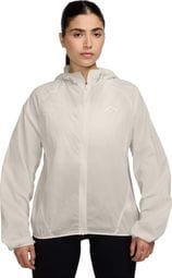 Veste coupe-vent Nike Trail Blanc Femme