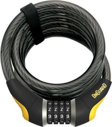 Antivol câble Onguard Combo Doberman Glo-180cmx12mm