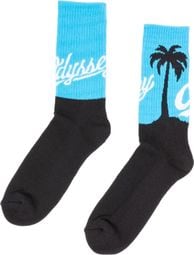 Odyssey Coast Crew Socks Nero / Blu
