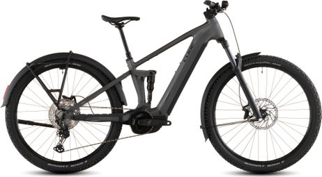 Cube Stereo Hybrid One22 Race 800 FE Elektrische full suspension MTB Shimano Deore/Deore XT 12S 800 Wh 27,5'' Slab Grey 2026