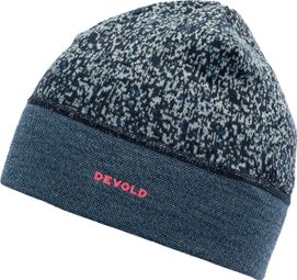 Devold Kvitegga Merino 230 Blue Women's Beanie