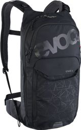 Mochila MTB Evoc Stage 6L Negra + Bolsillo para agua de 2L