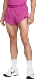 Heren Nike AeroSwift 2in Purple Split Short