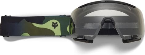 Fox PureVue Zwart/Clear Groen Camo MTB Masker