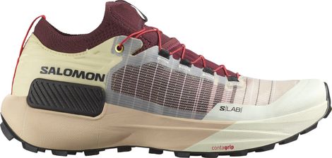 Salomon S/Lab Genesis Trail Schoenen Beige/Rood Unisex