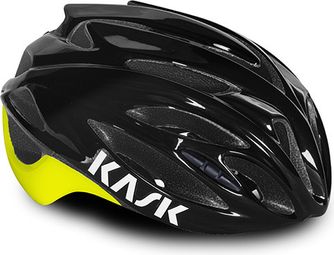 Casco Kask Rapido Nero / Giallo