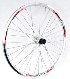 Roue VTT 26 Pouces Arrière - Jante Noire Combo Disque/V-brake - Moyeu Shimano M475