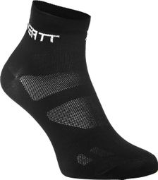 NEATT Paire de Chaussettes Basses Noir/Blanc