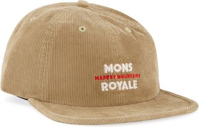 Cappello in velluto beige Mons Royale Roam