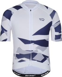 Maillot de vélo CAMO Blanc/bleu