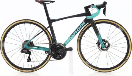 Produit reconditionné · Bianchi Specialissima Di2 12V · Gris / Vélo de route | Très bon état
