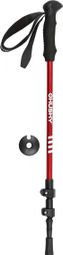 Bâtons de marche Husky (set) trekking Scaup 3 pièces Flip-lock-Rouge