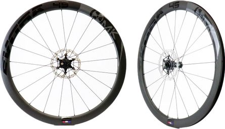 PAIRE DE ROUE DE ROUTE MAKADAMM EVORA 45 DISC XPREMIUM À PNEUS - 1265GR LA PAIRE