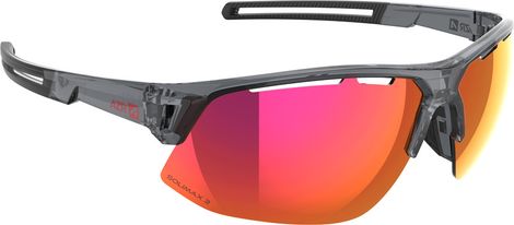 Azr Rocket RX Crystal Brille, Schwarz/Rot