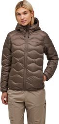 Peak Performance Helium Down Hood donsjas, bruin, dames