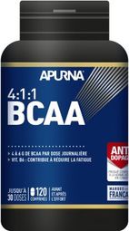 Apurna BCAA 4:1:1 Voedingssupplement 120 tabletten