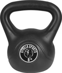 Kettlebells plastique Noires de 2 à 20 KG + Lot de 11 Kettlebells  haltères russes - Poids : 8 KG