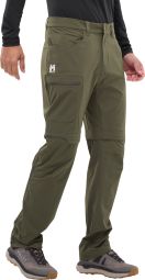 Millet Ubic Stretch Zip Off-broek voor heren, groen