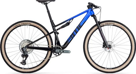 BMC Fourstroke One Full Suspension MTB Sram GX Eagle AXS 12S 29'' Ultramarinblau Schwarz 2024