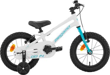 VTT Enfant Megamo 14'' Go Blanc/Bleu 2027