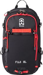 Sac à Dos Multi-sport Fuji 18 litres Noir et Rouge