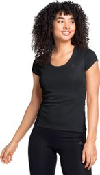 Odlo Active F-Dry Light Eco Kurzarmtrikot Schwarz Damen