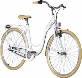 Vélo pour dame 28'' Milano blanc 3 vitesses TC 51 cm DaCapo