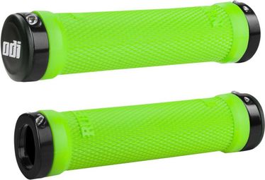 Pair of Odi Ruffian 130mm Green/Black Grips