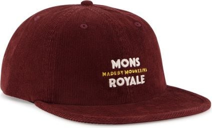 Cappello in velluto marrone Mons Royale Roam