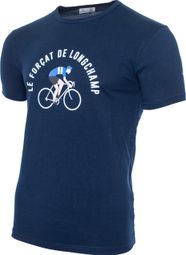 LeBram x Sports d'Époque Forçat de Longchamp T-Shirt Dark Blue