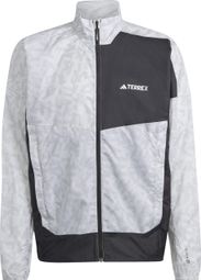 Chaqueta cortavientos adidas Terrex Trail Blanca