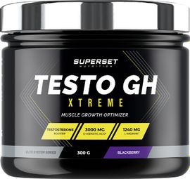 Testo Gh Xtreme (300g) - Superset Nutrition - Blackberry - Boosters De Gh