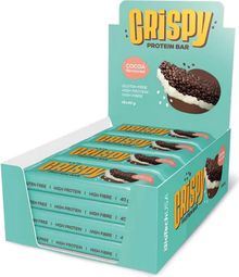 Boîte Crispy Protein Bar (16x40g) - Biotech Usa -  Barres Protéinées