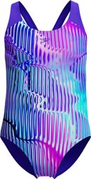 Maillot de bain Speedo Allover Splashback Violet/Rose Fille