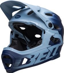 Casque avec Mentonnière Amovible Bell Super Dh Mips Bleu