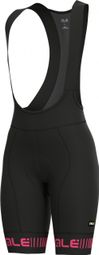 Alé Srada Women's Bib Shorts Black/Fluo Pink XS