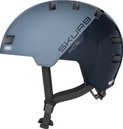 Casco Abus Skurb Glacier Bolt / Blu