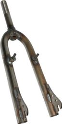 FOURCHE BMX ACIER BRUTE PIVOT FILETE 1 -22.2 INTERIEUR
