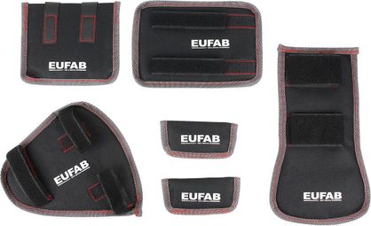 Eufab -  Protection De Transport Pour Vélo 6 Pièces